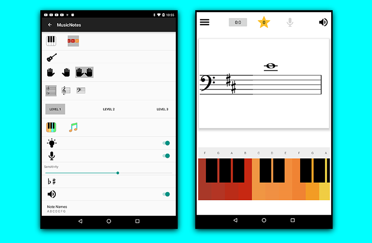 Learn Music Notes Sight Read Second Screenshoot